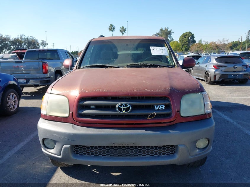 2004 Toyota Sequoia Sr5 V8 VIN: 5TDZT34AX4S217870 Lot: 43815660