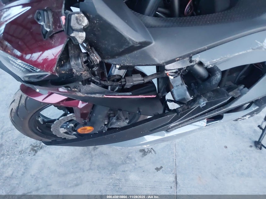 2018 Kawasaki Ex650 F VIN: JKAEXEK10JDA26402 Lot: 43815664