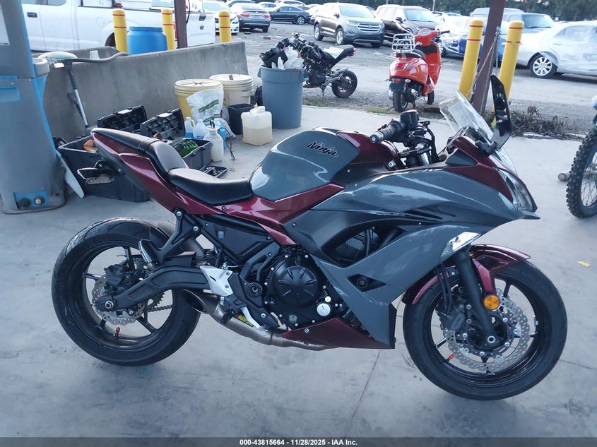 2018 Kawasaki Ex650 F VIN: JKAEXEK10JDA26402 Lot: 43815664