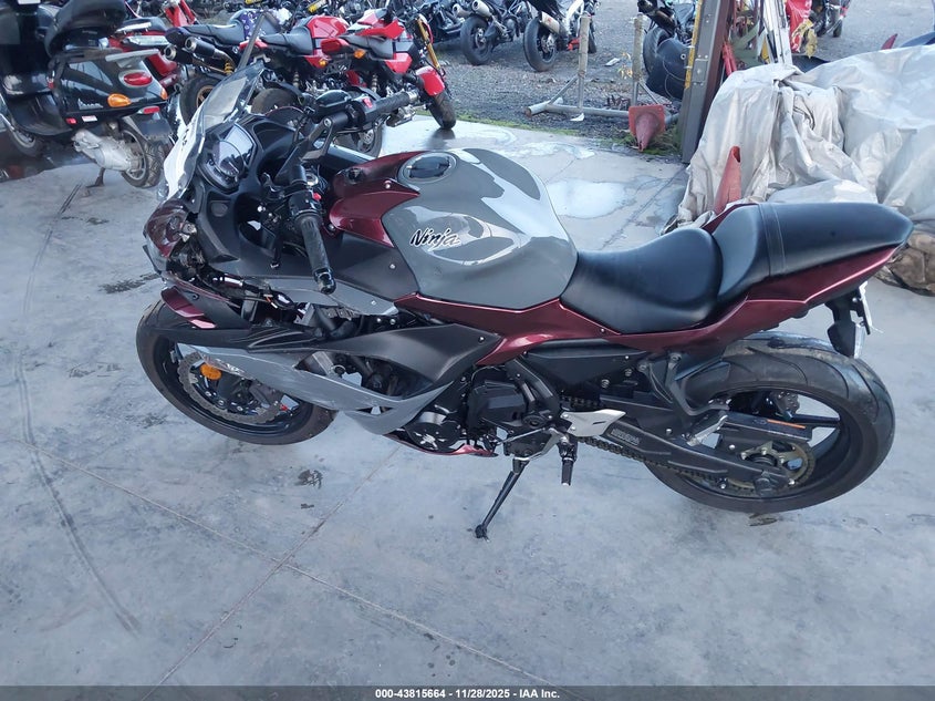 2018 Kawasaki Ex650 F VIN: JKAEXEK10JDA26402 Lot: 43815664