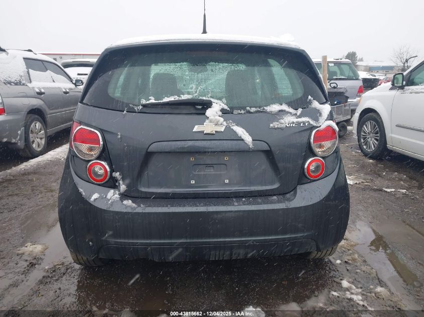 2013 Chevrolet Sonic Lt Manual VIN: 1G1JD6SG2D4174908 Lot: 43815662