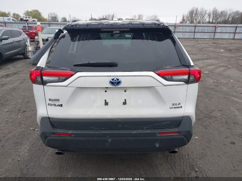 2022 Toyota Rav4 Hybrid Xle VIN: 4T3RWRFV1NU078223 Lot: 43815667