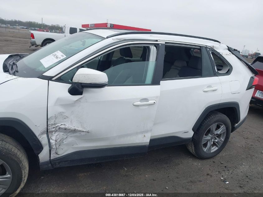 2022 Toyota Rav4 Hybrid Xle VIN: 4T3RWRFV1NU078223 Lot: 43815667