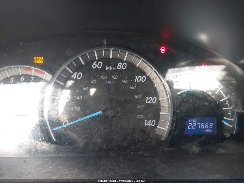 2012 Toyota Camry Se VIN: 4T1BF1FK0CU151368 Lot: 43815684