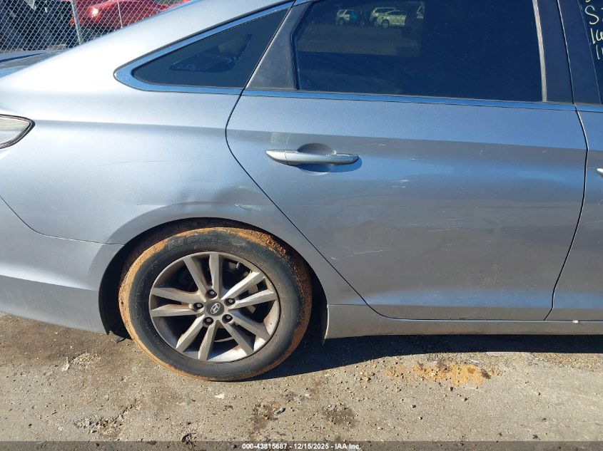 2016 Hyundai Sonata Se VIN: 5NPE24AFXGH357449 Lot: 43815687