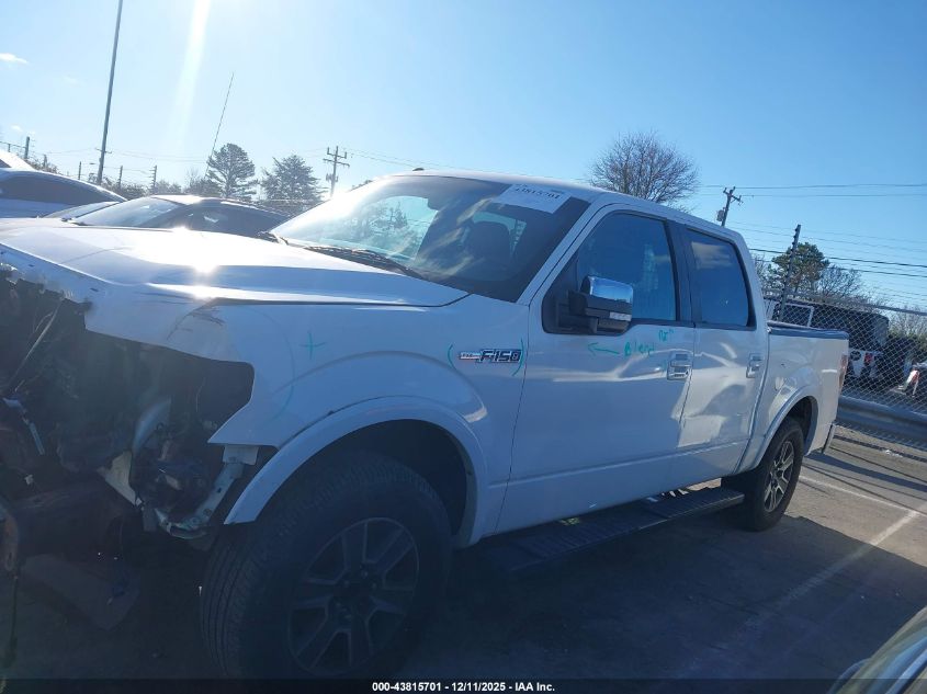 2011 Ford F-150 Fx2 VIN: 1FTFW1CT1BKD74418 Lot: 43815701