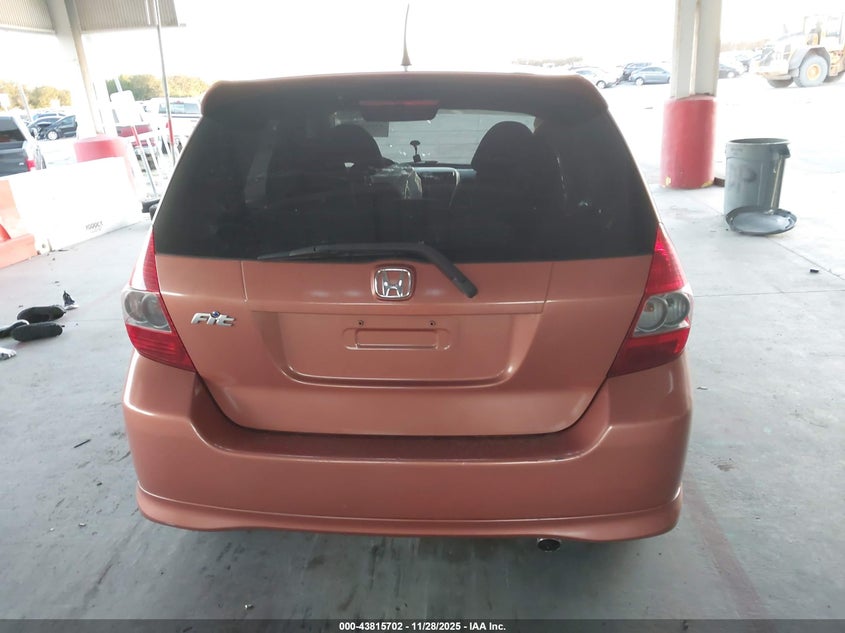2007 Honda Fit Sport VIN: JHMGD38637S040793 Lot: 43815702