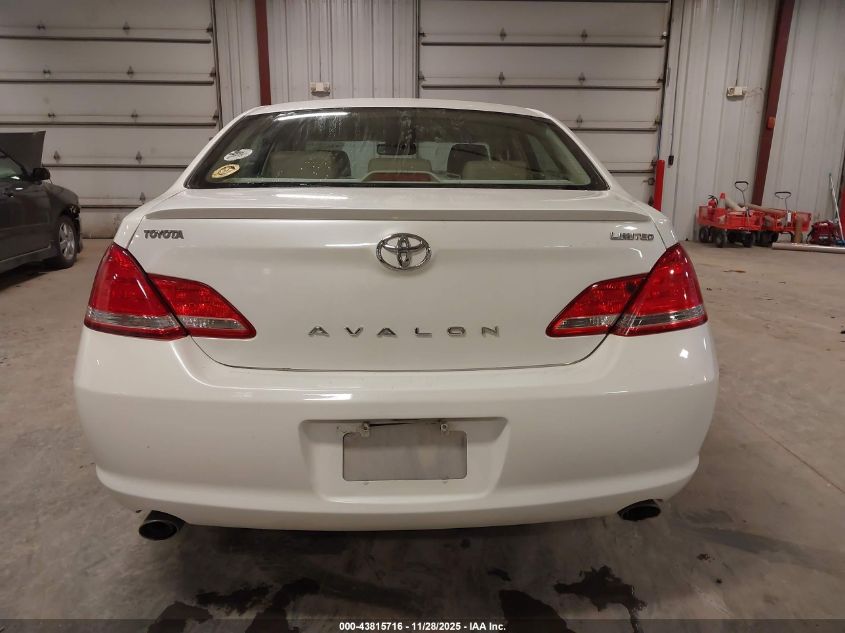 2006 Toyota Avalon Limited VIN: 4T1BK36B66U095691 Lot: 43815716