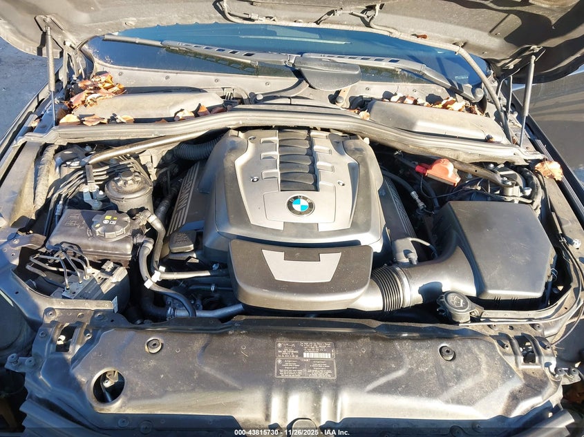 2008 BMW 550I VIN: WBANW53558CT48666 Lot: 43815730