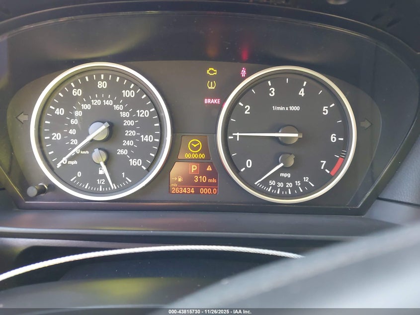 2008 BMW 550I VIN: WBANW53558CT48666 Lot: 43815730