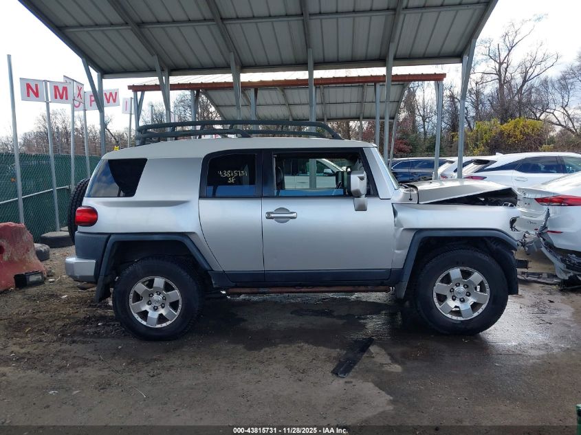 2007 Toyota Fj Cruiser VIN: JTEBU11F470055336 Lot: 43815731