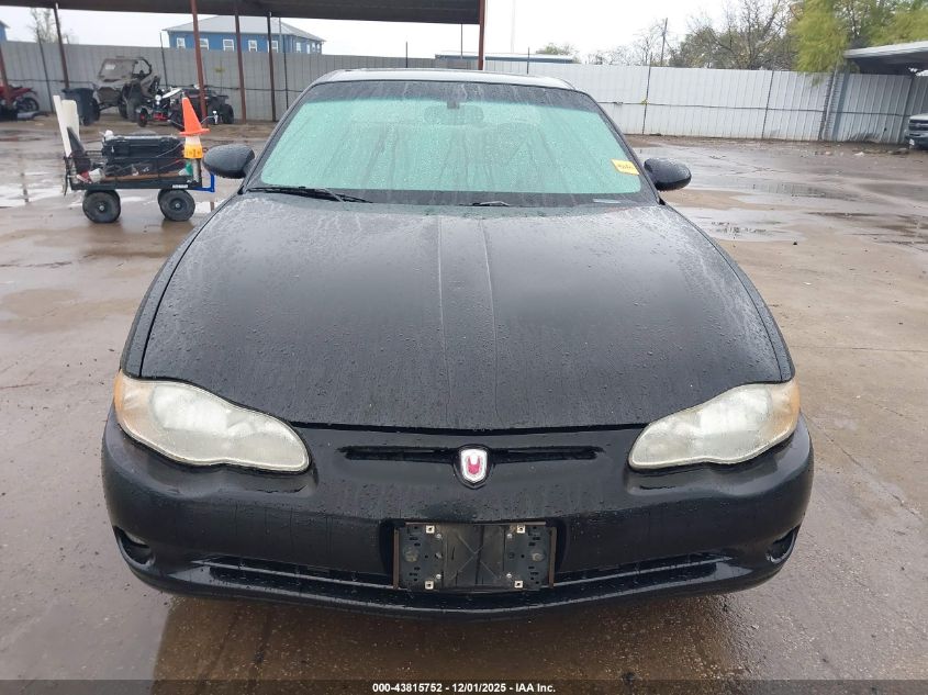 2004 Chevrolet Monte Carlo Ss VIN: 2G1WX12K449292217 Lot: 43815752