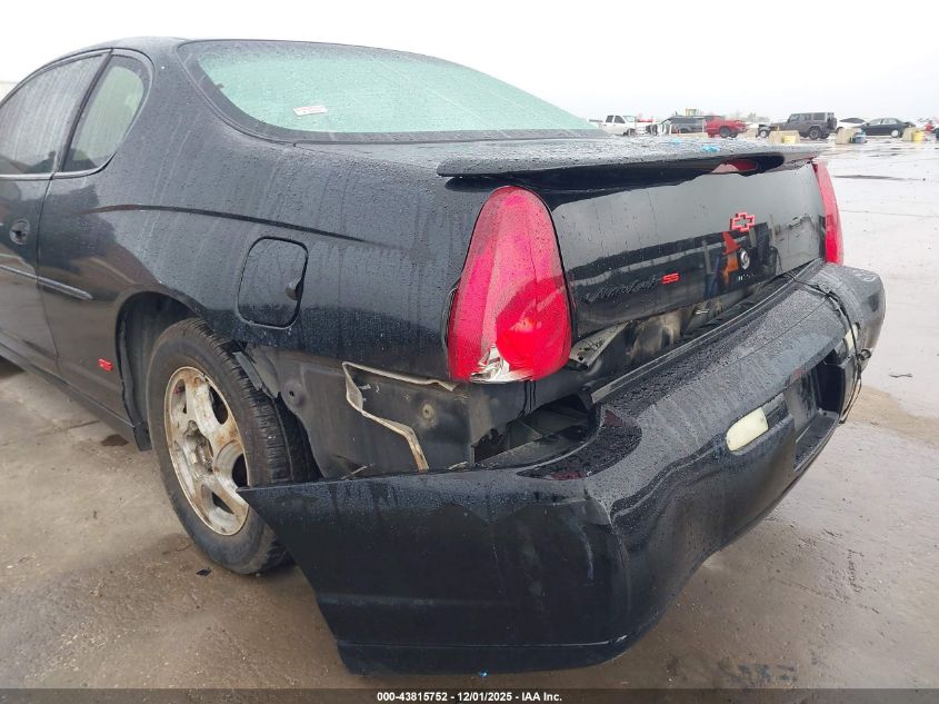 2004 Chevrolet Monte Carlo Ss VIN: 2G1WX12K449292217 Lot: 43815752