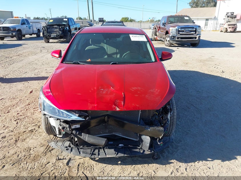 2020 Hyundai Elantra Sel VIN: 5NPD84LF4LH587277 Lot: 43815759