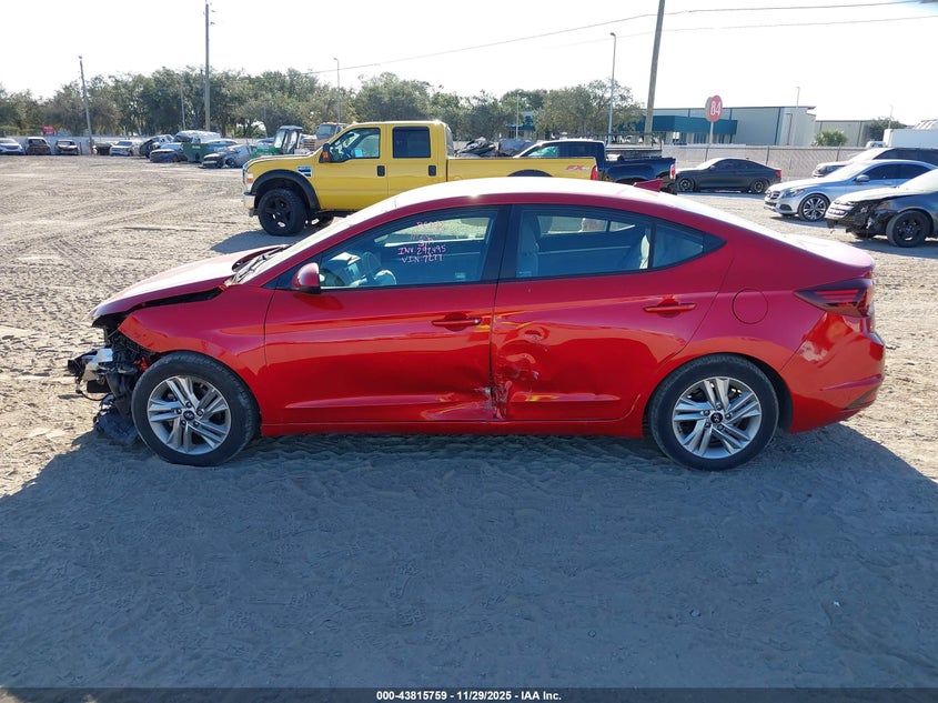 2020 Hyundai Elantra Sel VIN: 5NPD84LF4LH587277 Lot: 43815759