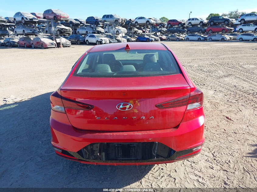 2020 Hyundai Elantra Sel VIN: 5NPD84LF4LH587277 Lot: 43815759