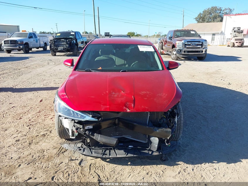 2020 Hyundai Elantra Sel VIN: 5NPD84LF4LH587277 Lot: 43815759