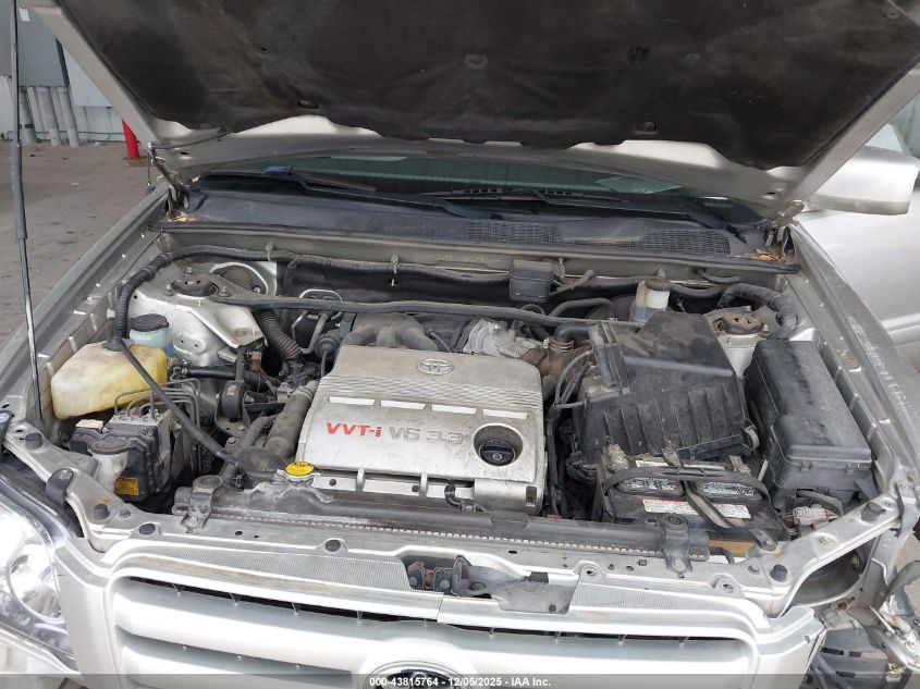 2005 Toyota Highlander V6 VIN: JTEGP21AX50072145 Lot: 43815764