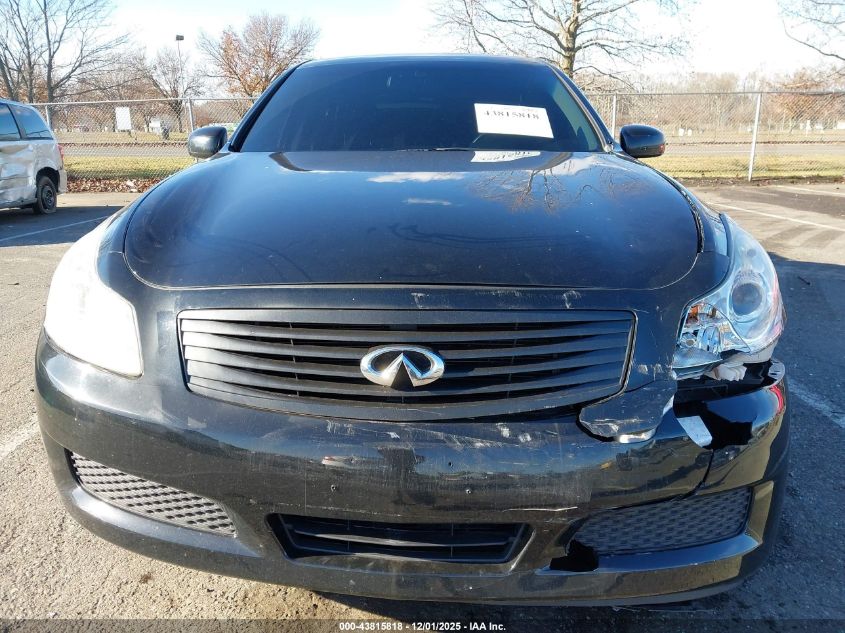 2008 Infiniti G35X VIN: JNKBV61F88M256101 Lot: 43815818