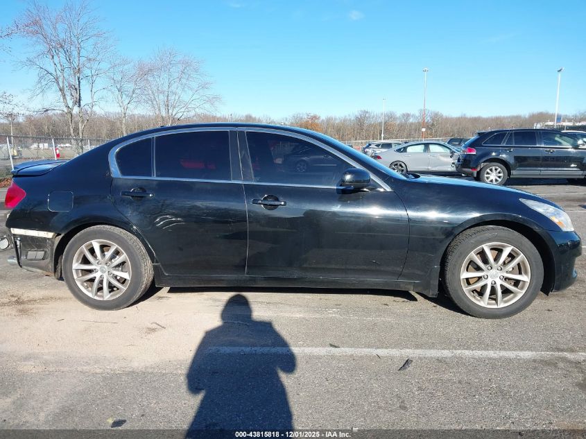 2008 Infiniti G35X VIN: JNKBV61F88M256101 Lot: 43815818