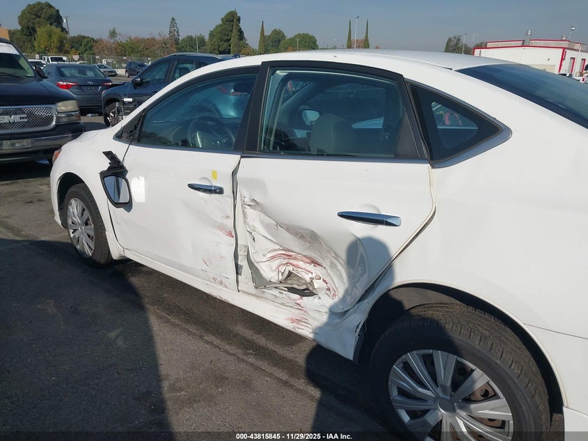 2016 Nissan Sentra S VIN: 3N1AB7AP9GY209677 Lot: 43815845