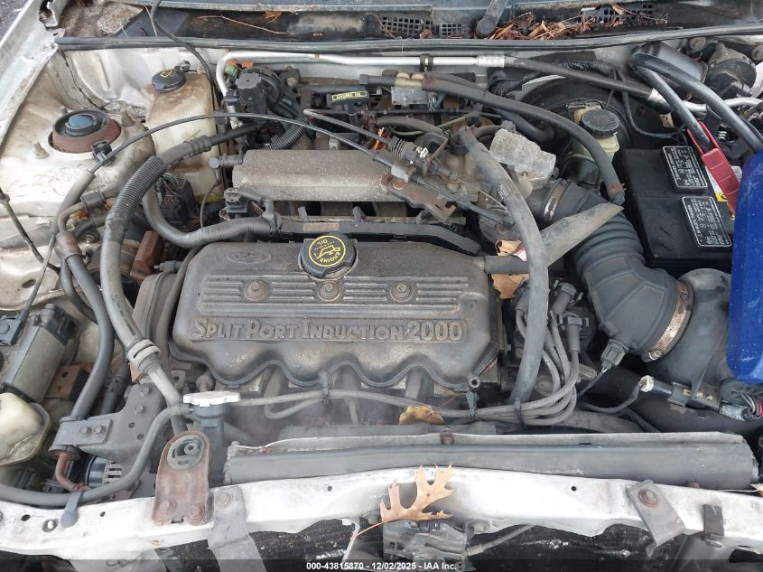 1999 Ford Escort Se VIN: 3FAFP15P0XR202242 Lot: 43815870