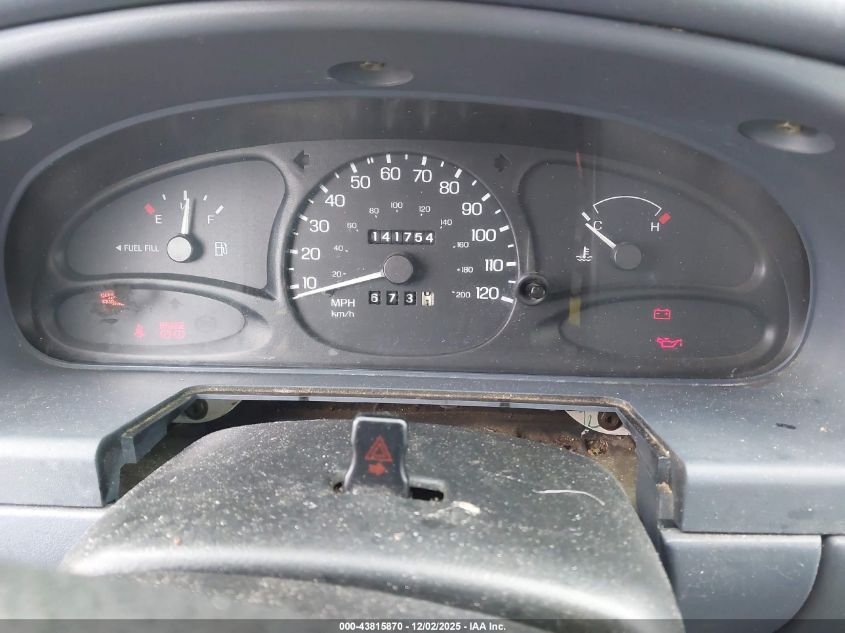 1999 Ford Escort Se VIN: 3FAFP15P0XR202242 Lot: 43815870