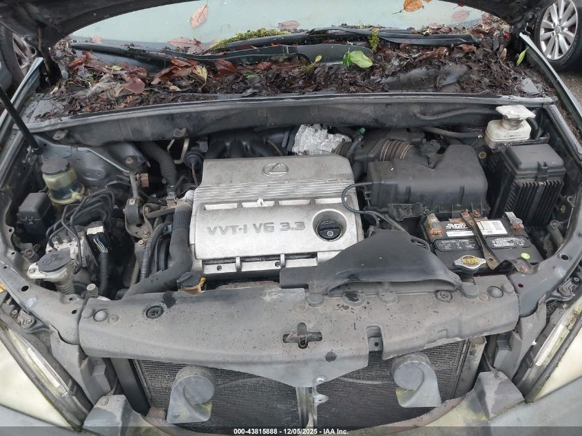 2004 Lexus 330Rx VIN: JTJGA314540007611 Lot: 43815888