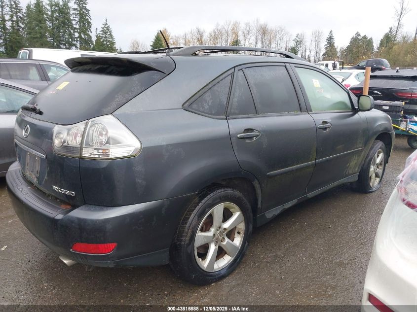 2004 Lexus 330Rx VIN: JTJGA314540007611 Lot: 43815888