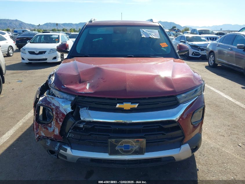 2023 Chevrolet Trailblazer Fwd Lt VIN: KL79MPS23PB096575 Lot: 43815893
