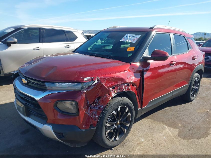 2023 Chevrolet Trailblazer Fwd Lt VIN: KL79MPS23PB096575 Lot: 43815893