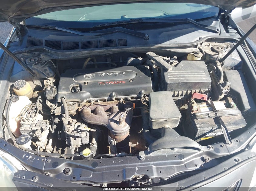 2008 Toyota Camry Le VIN: 4T1BE46K28U262256 Lot: 43815903