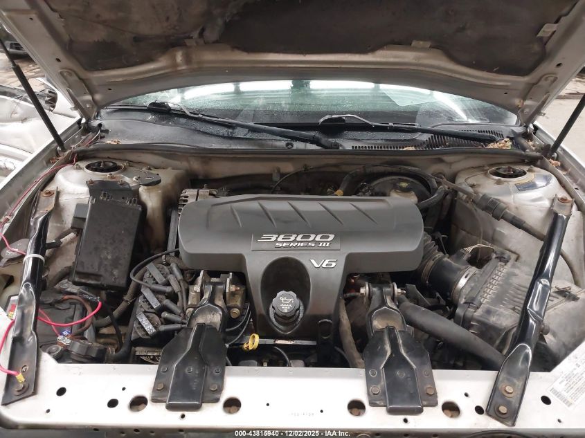 2004 Pontiac Grand Prix Gt1 VIN: 2G2WP522X41354155 Lot: 43815940