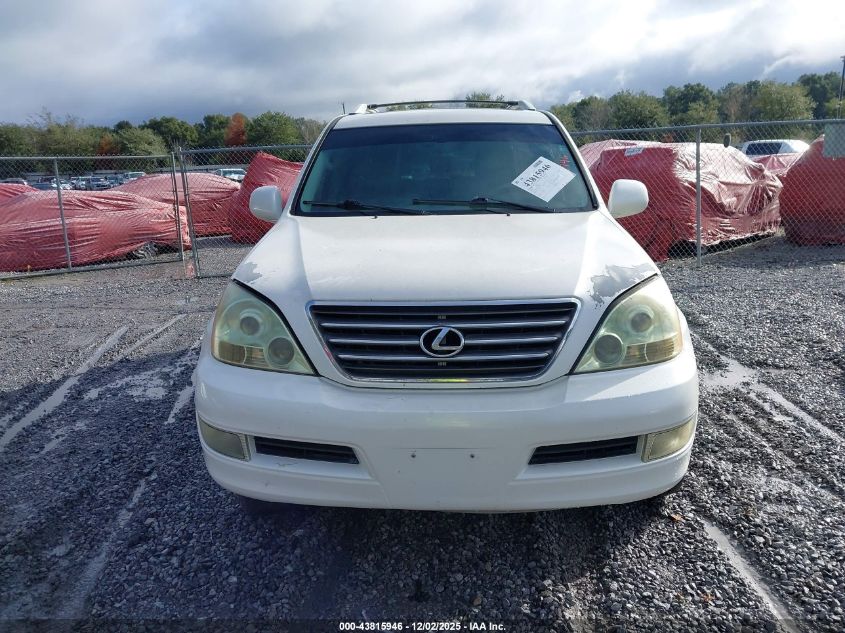 2005 Lexus Gx 470 VIN: JTJBT20X250094685 Lot: 43815946