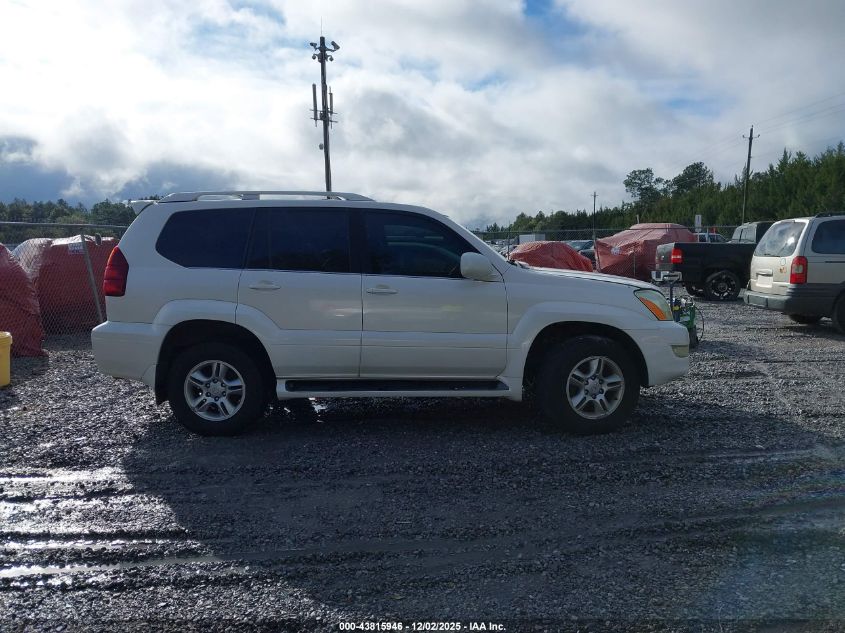 2005 Lexus Gx 470 VIN: JTJBT20X250094685 Lot: 43815946
