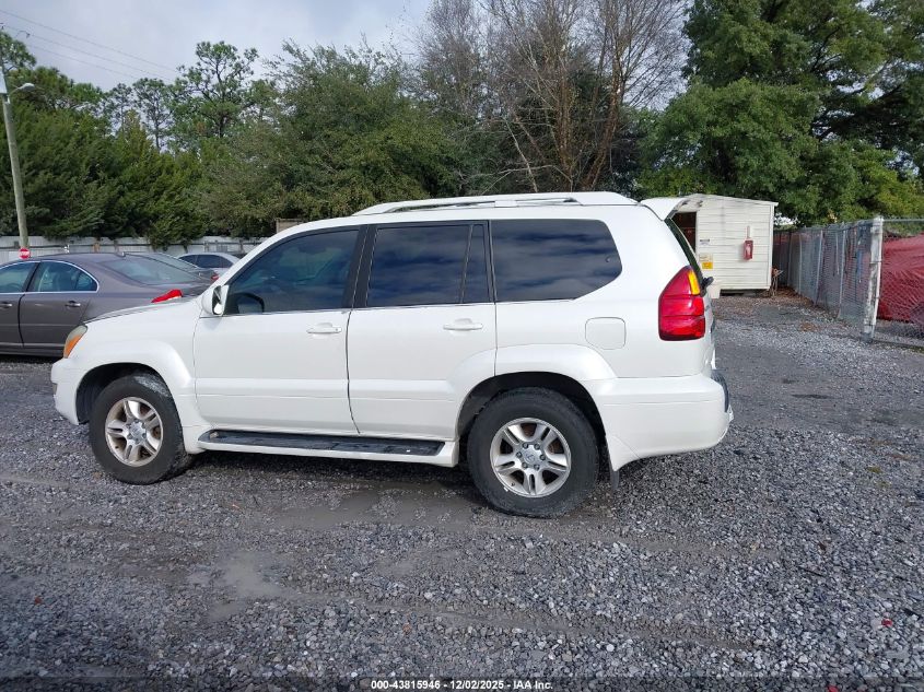 2005 Lexus Gx 470 VIN: JTJBT20X250094685 Lot: 43815946