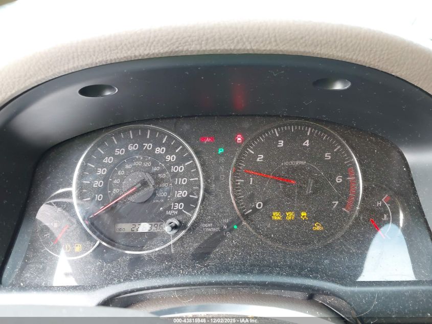 2005 Lexus Gx 470 VIN: JTJBT20X250094685 Lot: 43815946