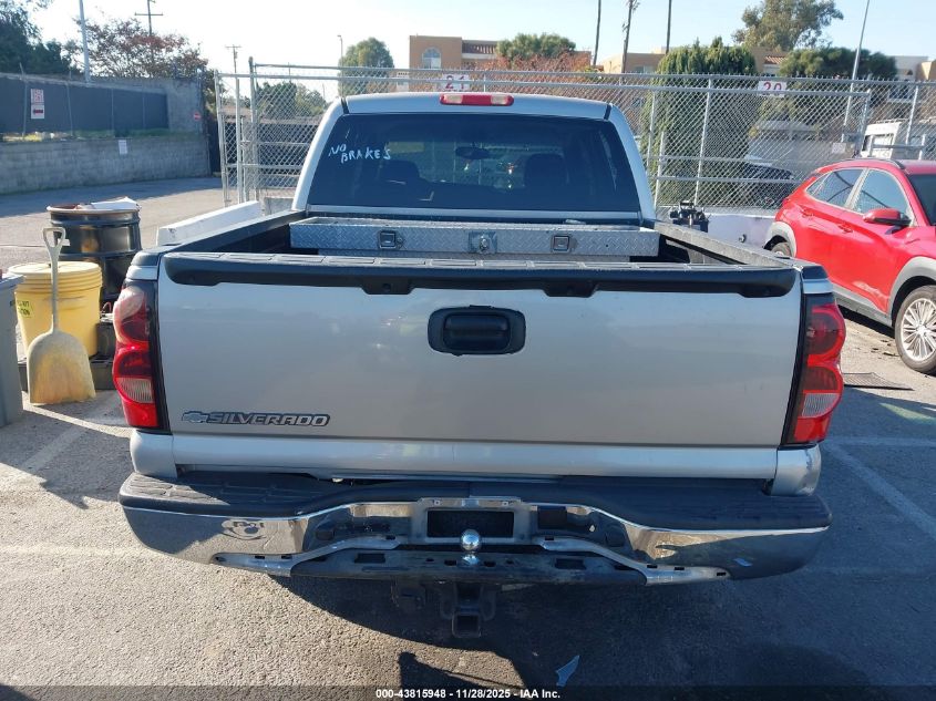 2006 Chevrolet Silverado 1500 Ls VIN: 2GCEC13V961275048 Lot: 43815948