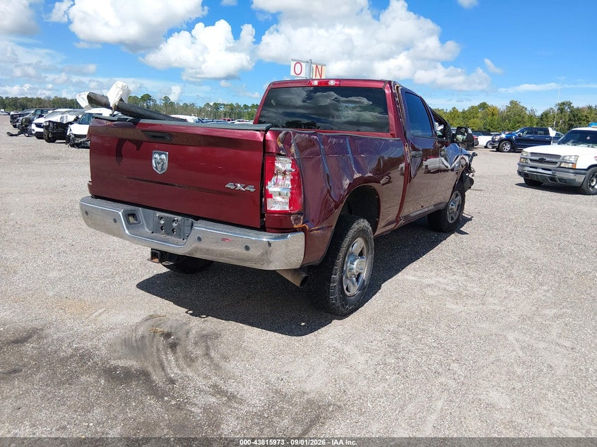 Vin: 3c6ur5cl0hg554115, lot: 44311458, ram 2500 tradesman  4x4 6'4 box 20174