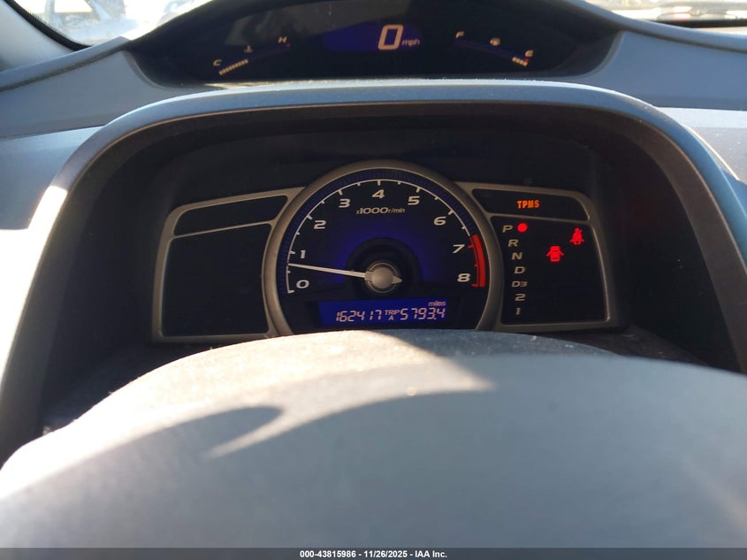 2009 Honda Civic Ex VIN: 2HGFA16839H309322 Lot: 43815986