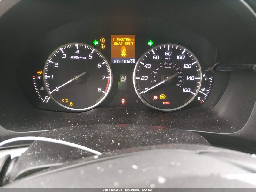 2016 Acura Ilx 2.4L/Acurawatch Plus Package VIN: 19UDE2F38GA012371 Lot: 43815990