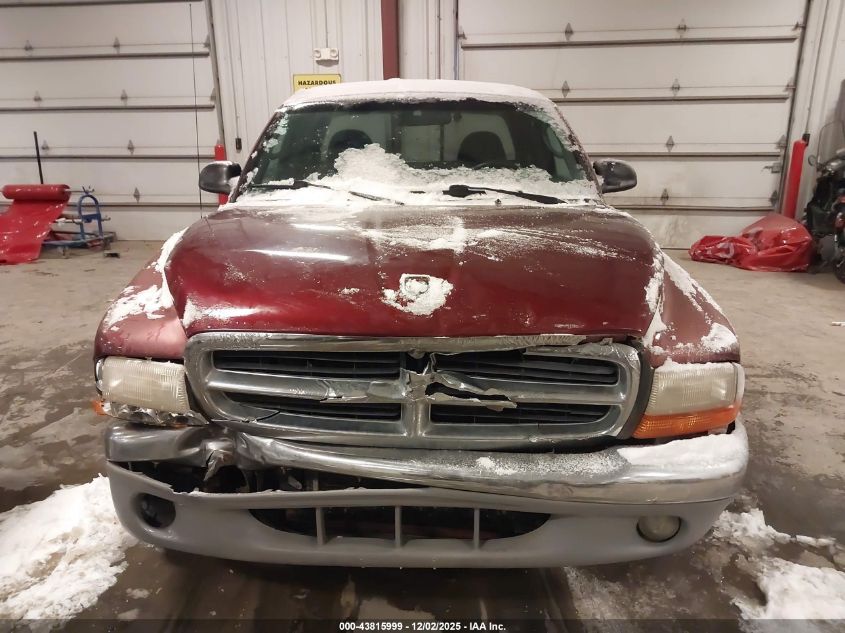 2000 Dodge Dakota Slt/Sport VIN: 1B7GL22X6YS575327 Lot: 43815999