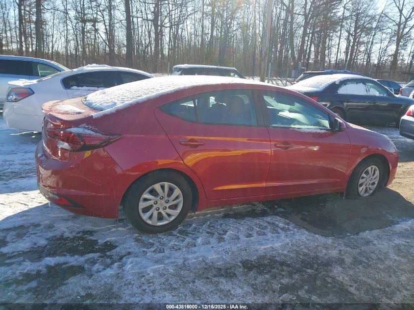 2020 Hyundai Elantra Se VIN: 5NPD74LF4LH518950 Lot: 43816000
