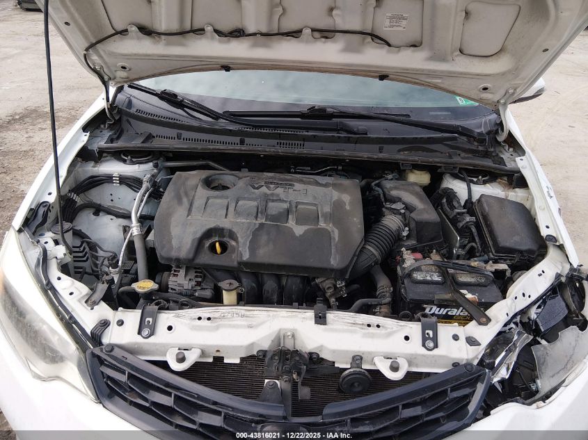 2016 Toyota Corolla S Plus VIN: 2T1BURHE0GC686803 Lot: 43816021