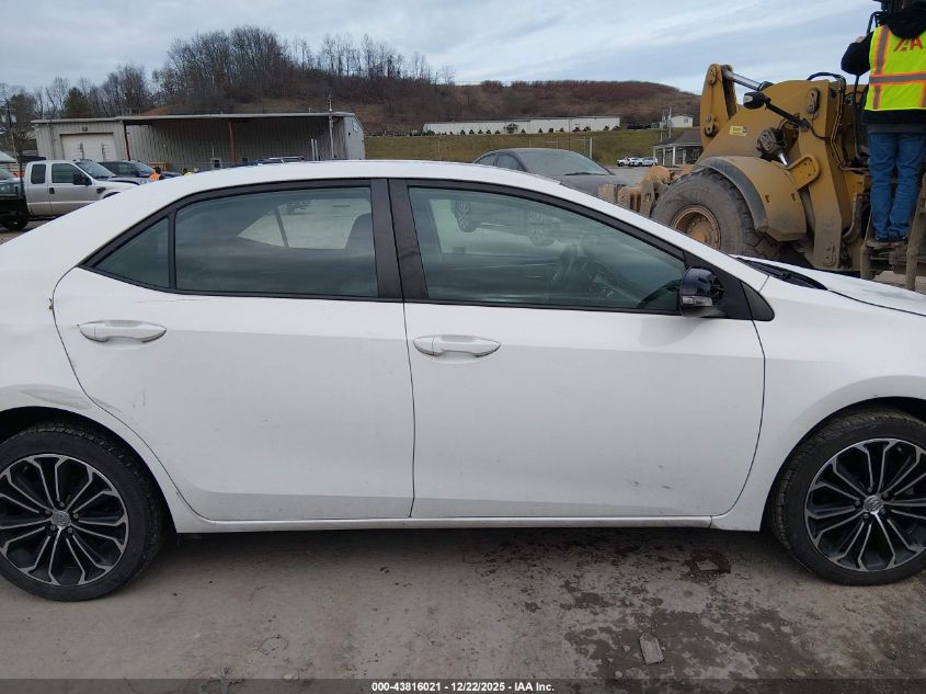 2016 Toyota Corolla S Plus VIN: 2T1BURHE0GC686803 Lot: 43816021