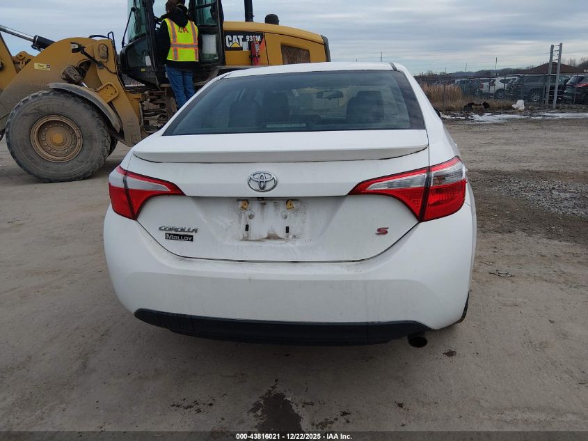 2016 Toyota Corolla S Plus VIN: 2T1BURHE0GC686803 Lot: 43816021