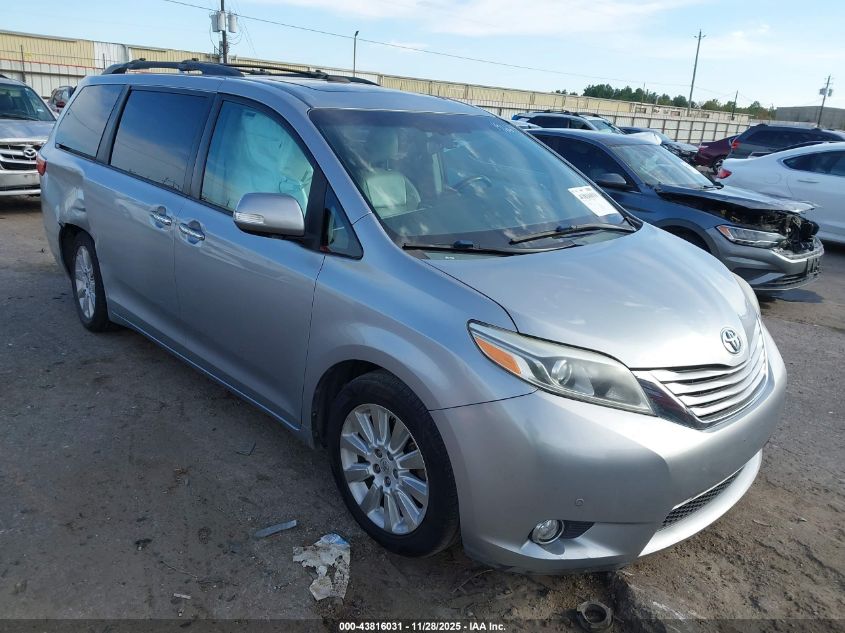 TOYOTA SIENNA LIMITED PREMIUM 7 PASSENGER