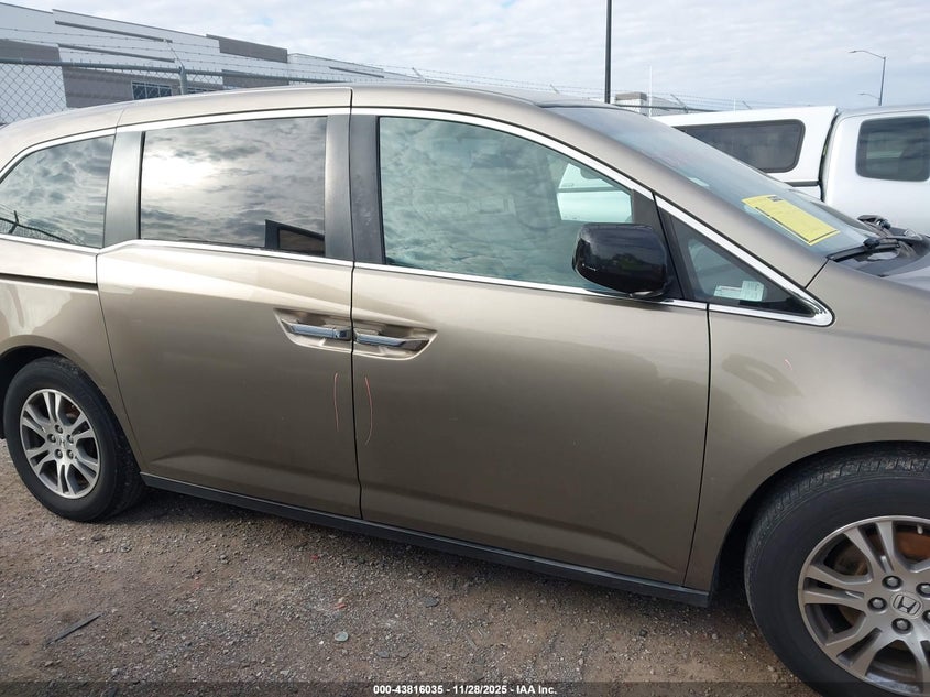 2011 Honda Odyssey Ex-L VIN: 5FNRL5H61BB077341 Lot: 43816035