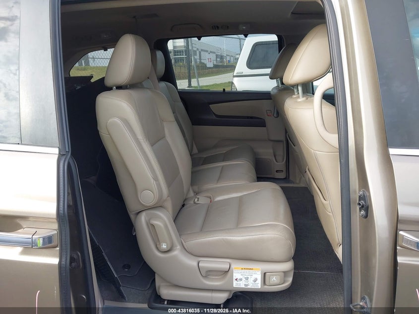 2011 Honda Odyssey Ex-L VIN: 5FNRL5H61BB077341 Lot: 43816035