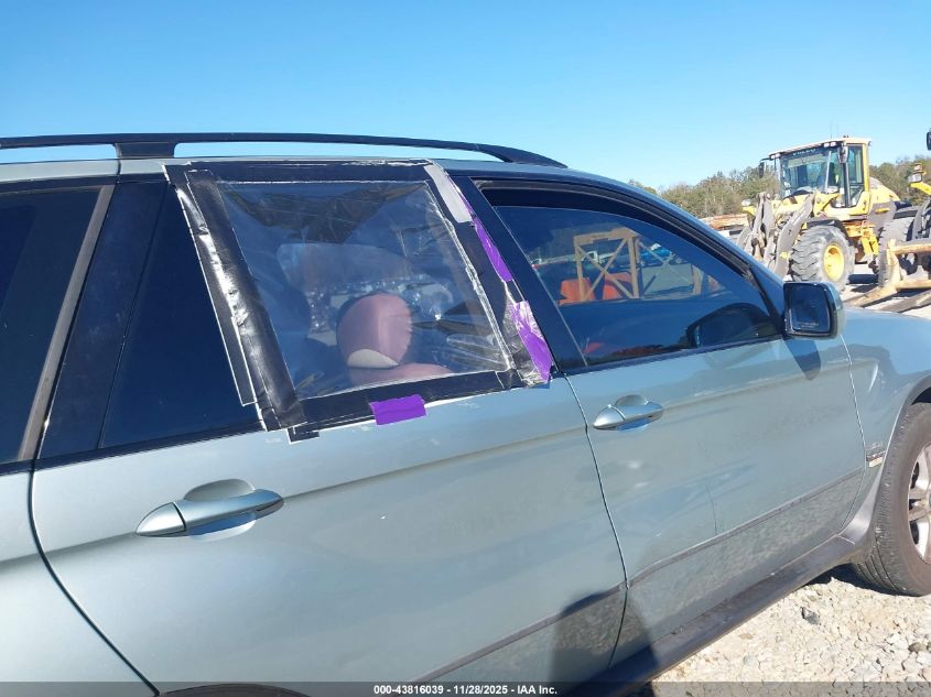 2003 BMW X5 3.0I VIN: 5UXFA53593LV81740 Lot: 43816039